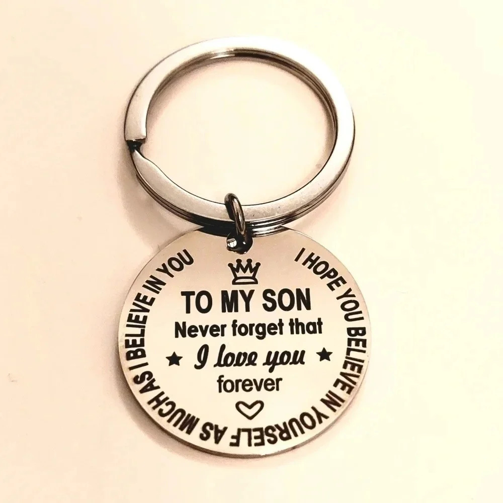 To my Daughter I Love You Keychain
